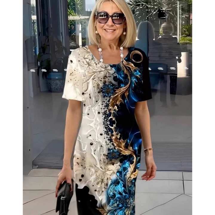 Annie - Robe Midi Fleurie Femme