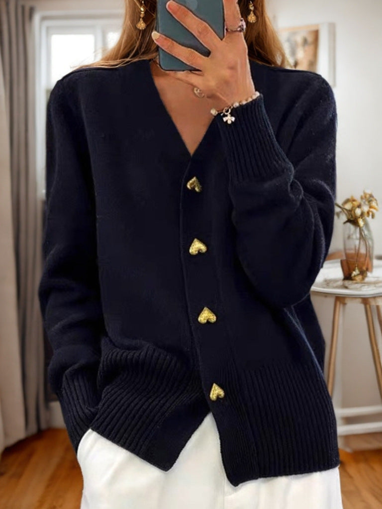 Lana Gilet Femme en Maille – Cardigan Sans Manches en Tissu Doux &amp; Luxueux pour Toutes Saisons