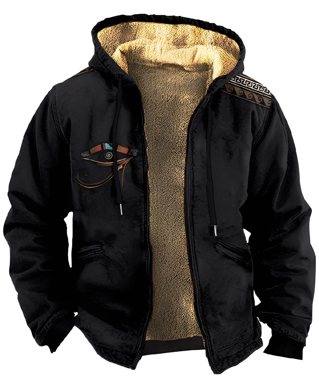 Mervin Veste Homme – Sweat à Capuche Bloc de Couleurs en Tissu Doux &amp; Respirant