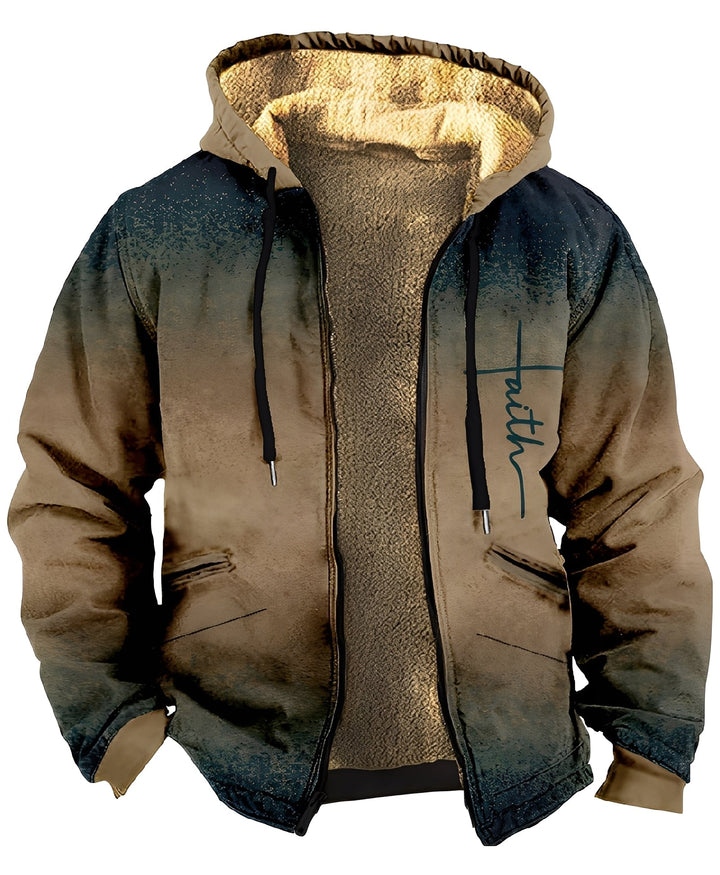 Mervin Veste Homme – Sweat à Capuche Bloc de Couleurs en Tissu Doux &amp; Respirant