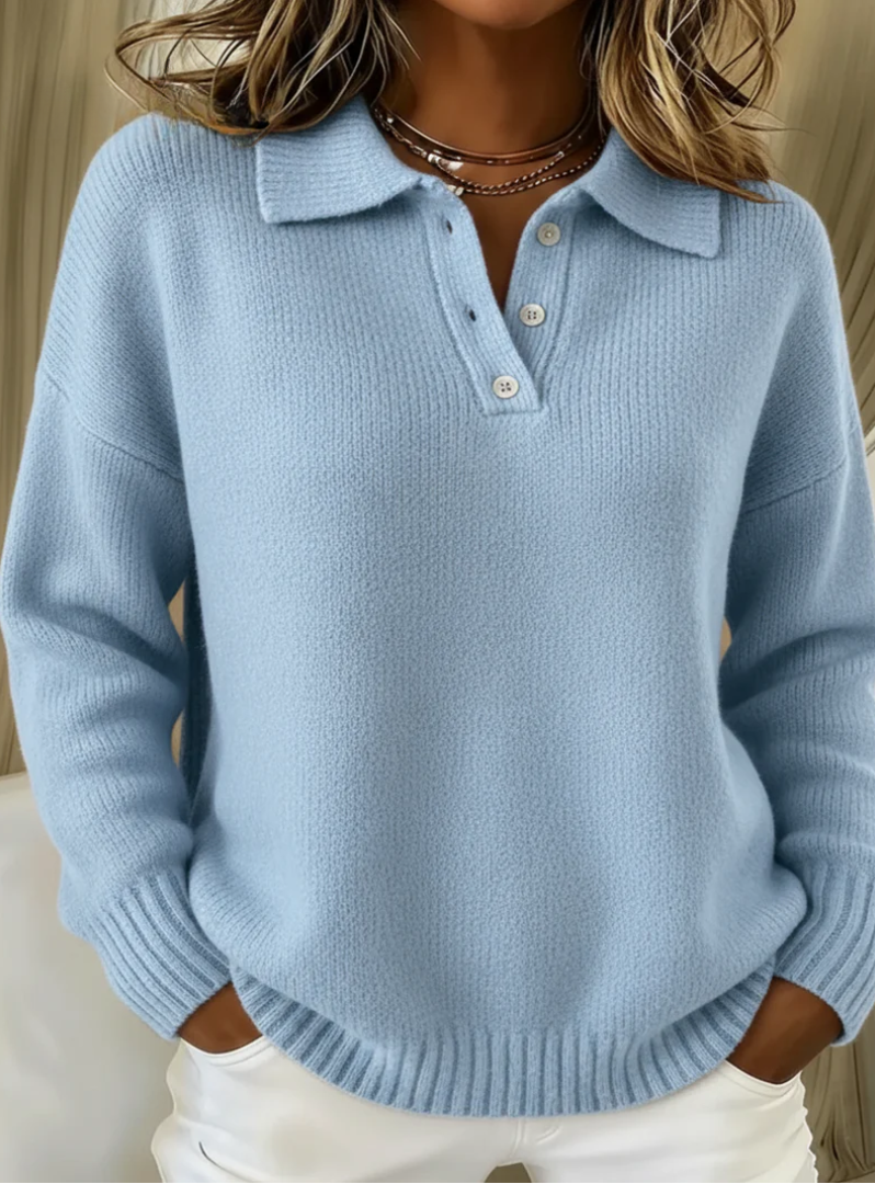 CHLOÉ | PULL DOUX AVEC COL