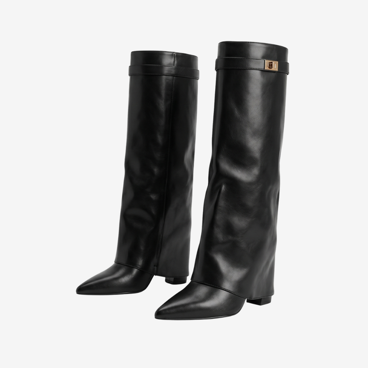 Coutivo - Bottes Femme Daim Élégant Confort Quotidien Style Classique
