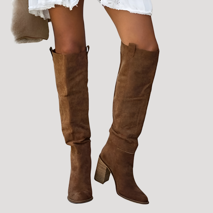 Bottes Hautes Femme à Talon – Bottes d&