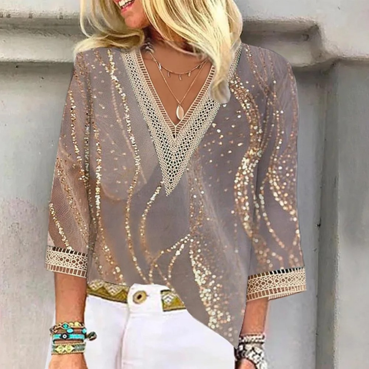 Blandina - Blouse En Chiffon D&
