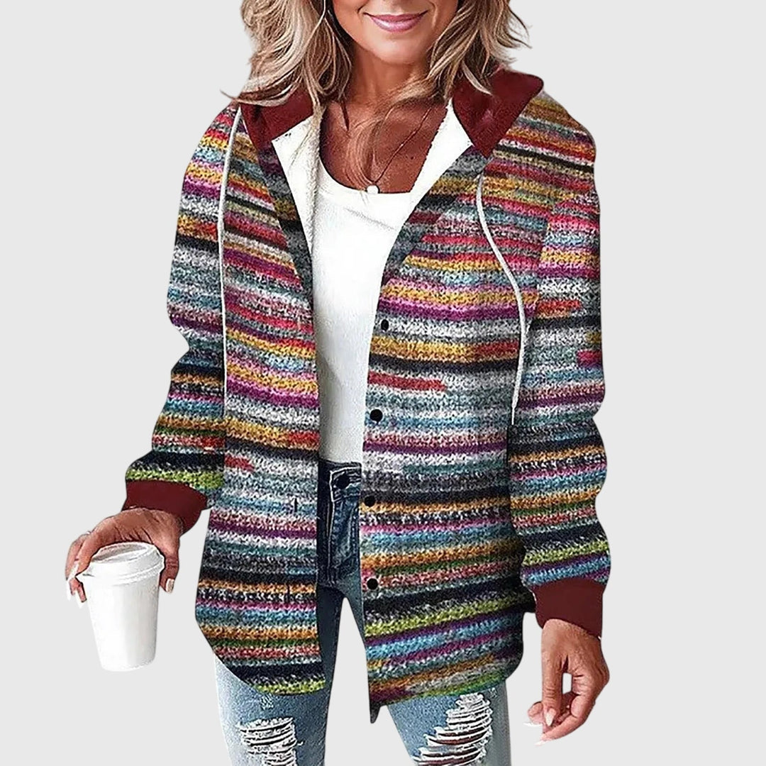 Martina™ | Veste en Maille avec Boutons pour Femme
