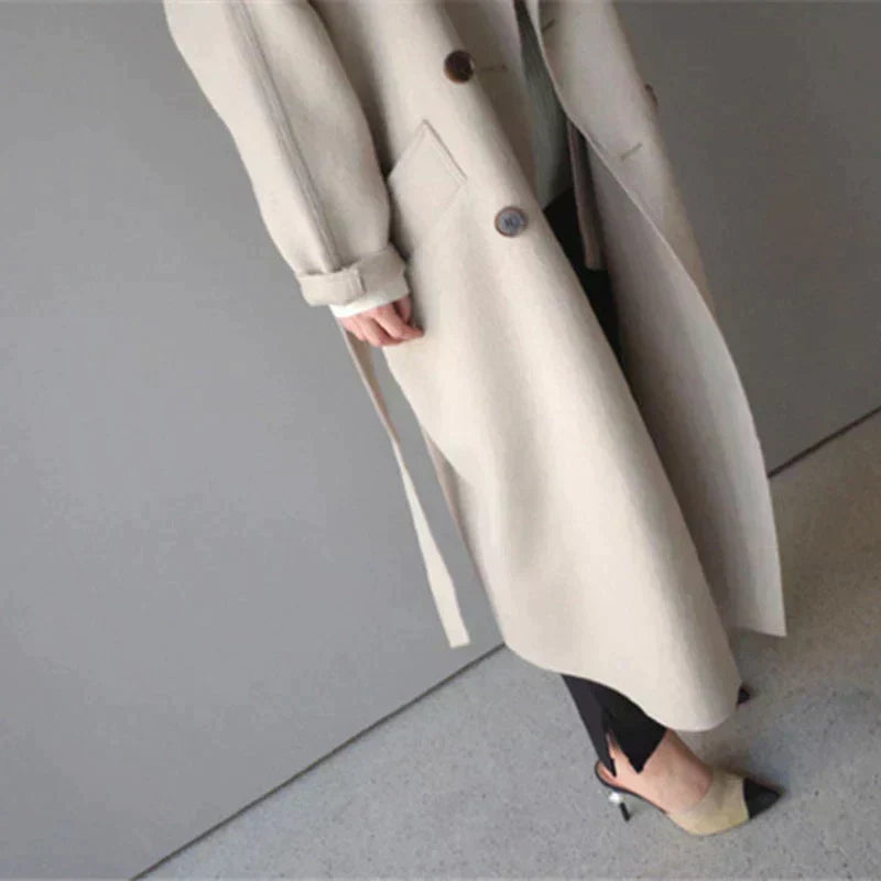 Sarah™ | Manteau Long en Laine
