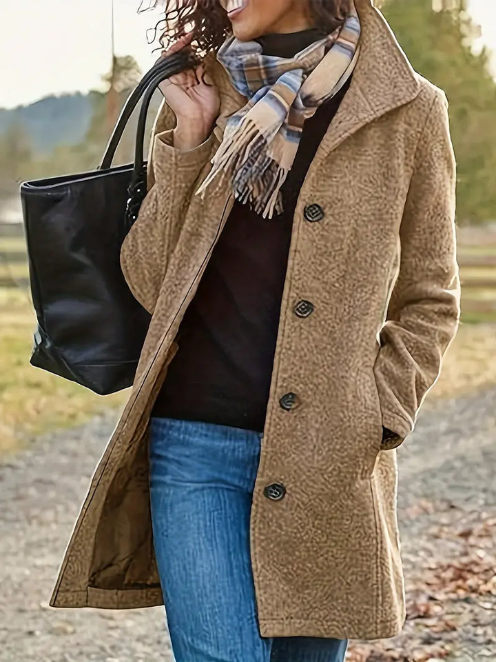 Brianna Manteau Femme – Manteau d’Hiver Élégant avec Doublure Chaude &amp; Coupe Féminine