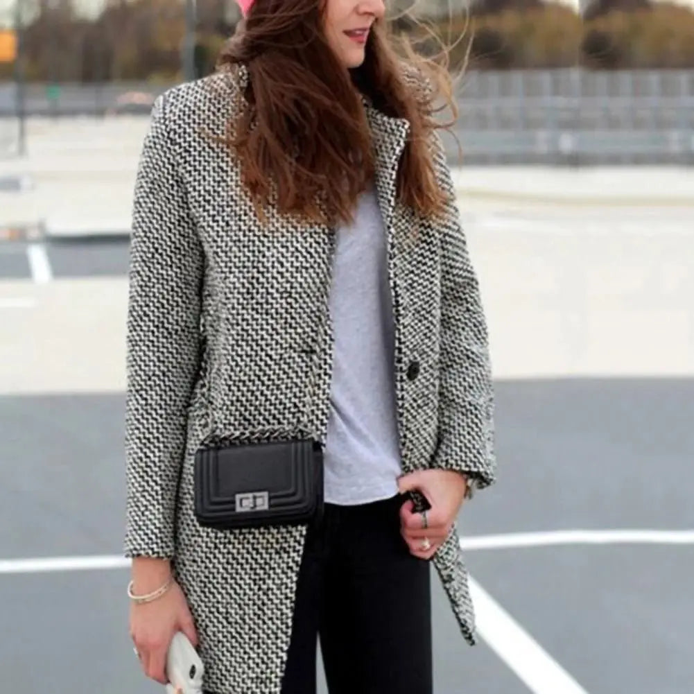 Evelyn - Manteau en Laine Chic pour l&