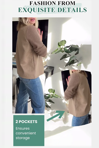 Alesia - Blazer Décontracté Élégant avec Boutons