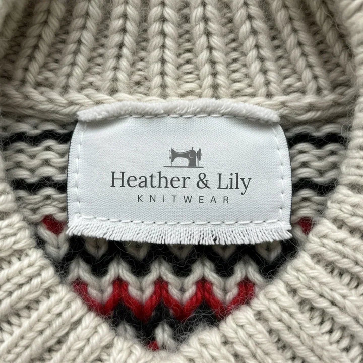 Eva | Cardigan Vintage Islandais