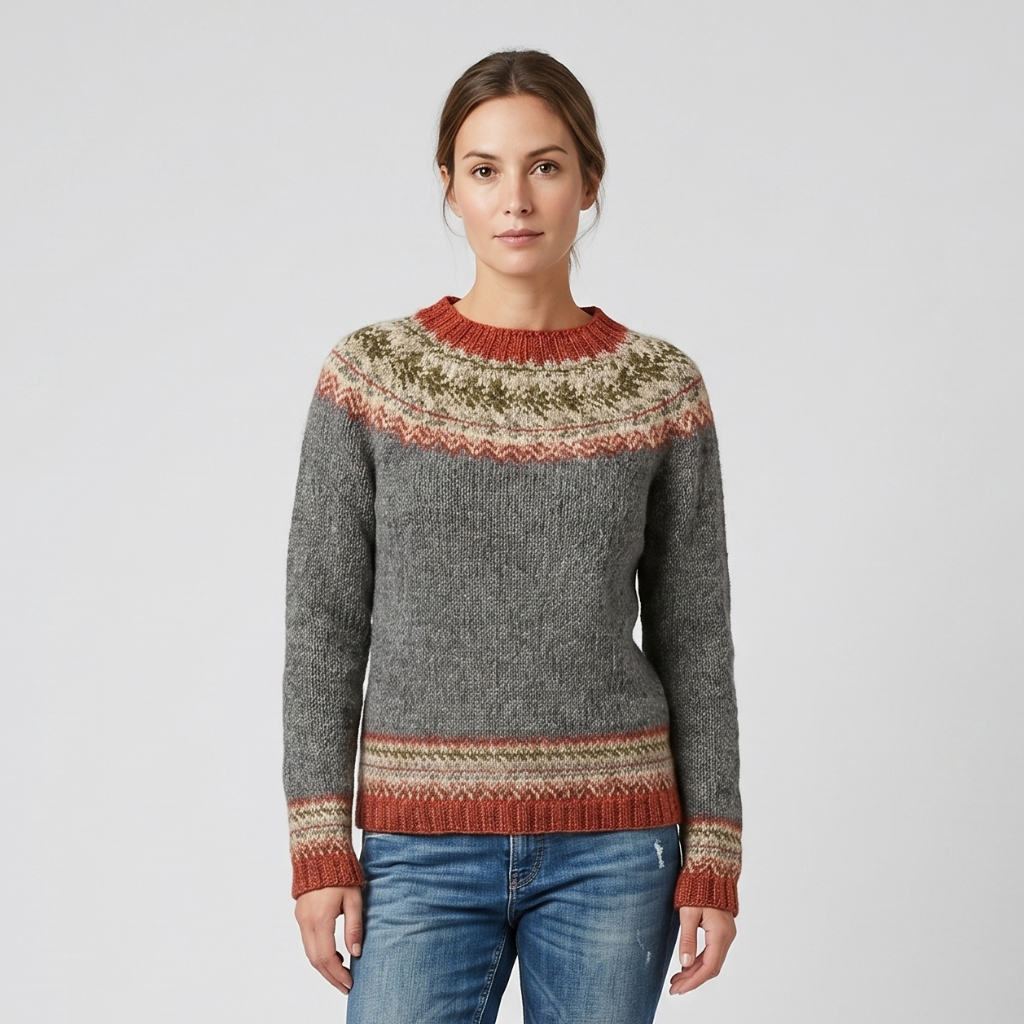 Coutivo - Pull Femme Maille Douce Chaleur Coupe Ample Style Casual Élégant