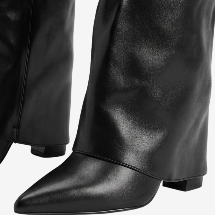 Coutivo - Bottes Femme Daim Élégant Confort Quotidien Style Classique