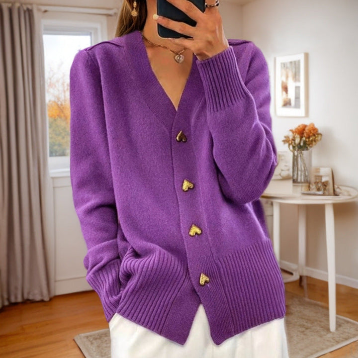 Lana Gilet Femme en Maille – Cardigan Sans Manches en Tissu Doux &amp; Luxueux pour Toutes Saisons
