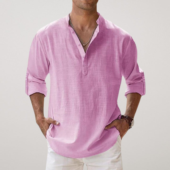 Antoine - Chemise en Lin Décontractée Homme