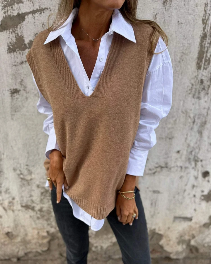 NUSA | Gilet en Tricot Premium