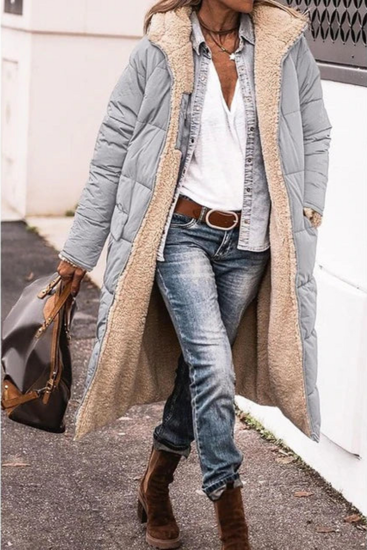 Sasha™ | Manteau Réversible Élégant Premium