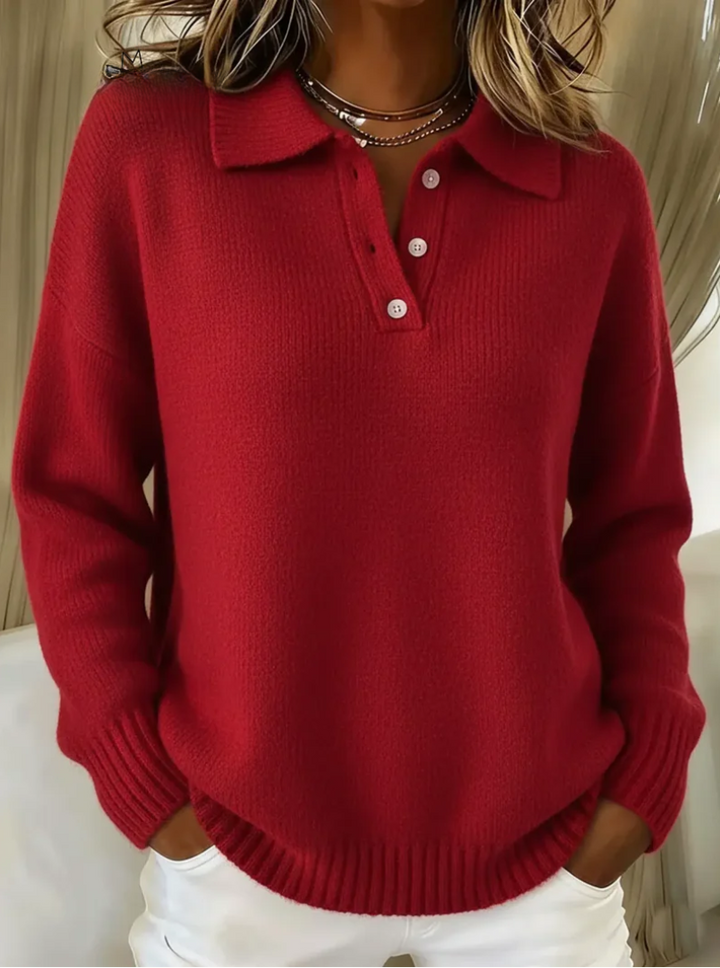 CHLOÉ | PULL DOUX AVEC COL