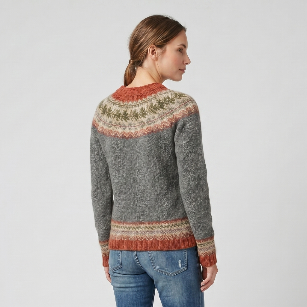 Coutivo - Pull Femme Maille Douce Chaleur Coupe Ample Style Casual Élégant