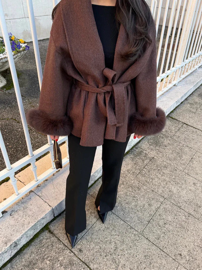 NORIDALE - MANTEAU ÉLÉGANT EN VELOURS SUR MESURE