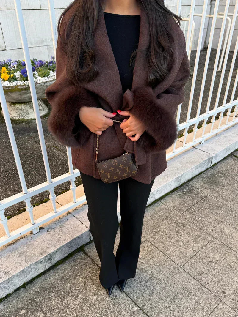 NORIDALE - MANTEAU ÉLÉGANT EN VELOURS SUR MESURE