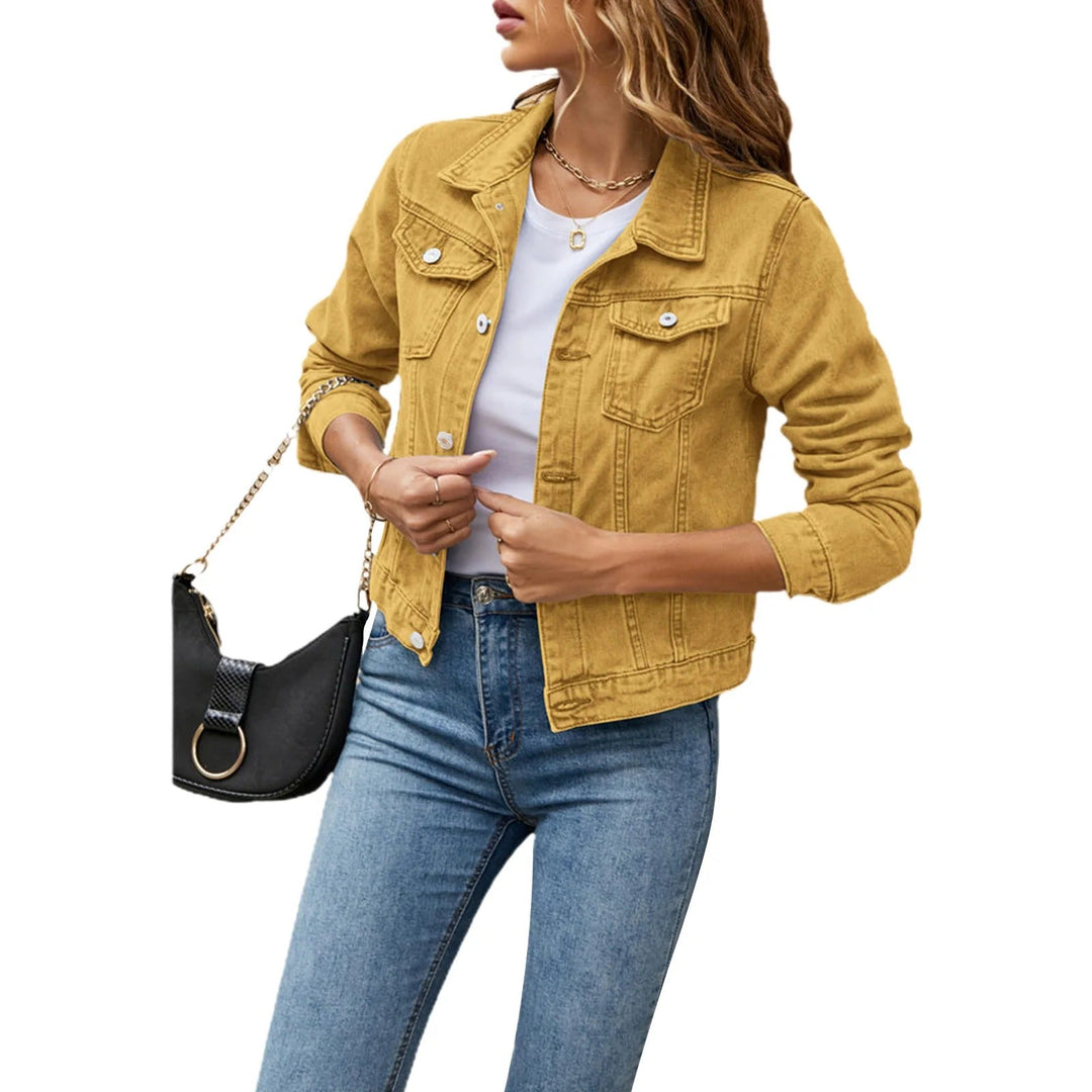 Charlotte | Veste en Jean avec Boutons