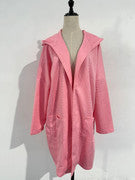 Jelone - Cardigan à Capuche de Longueur Étendue