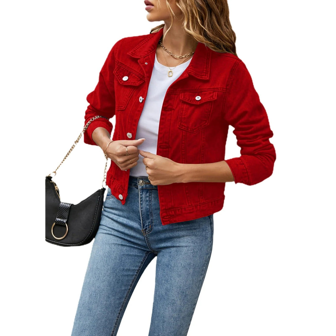 Charlotte | Veste en Jean avec Boutons