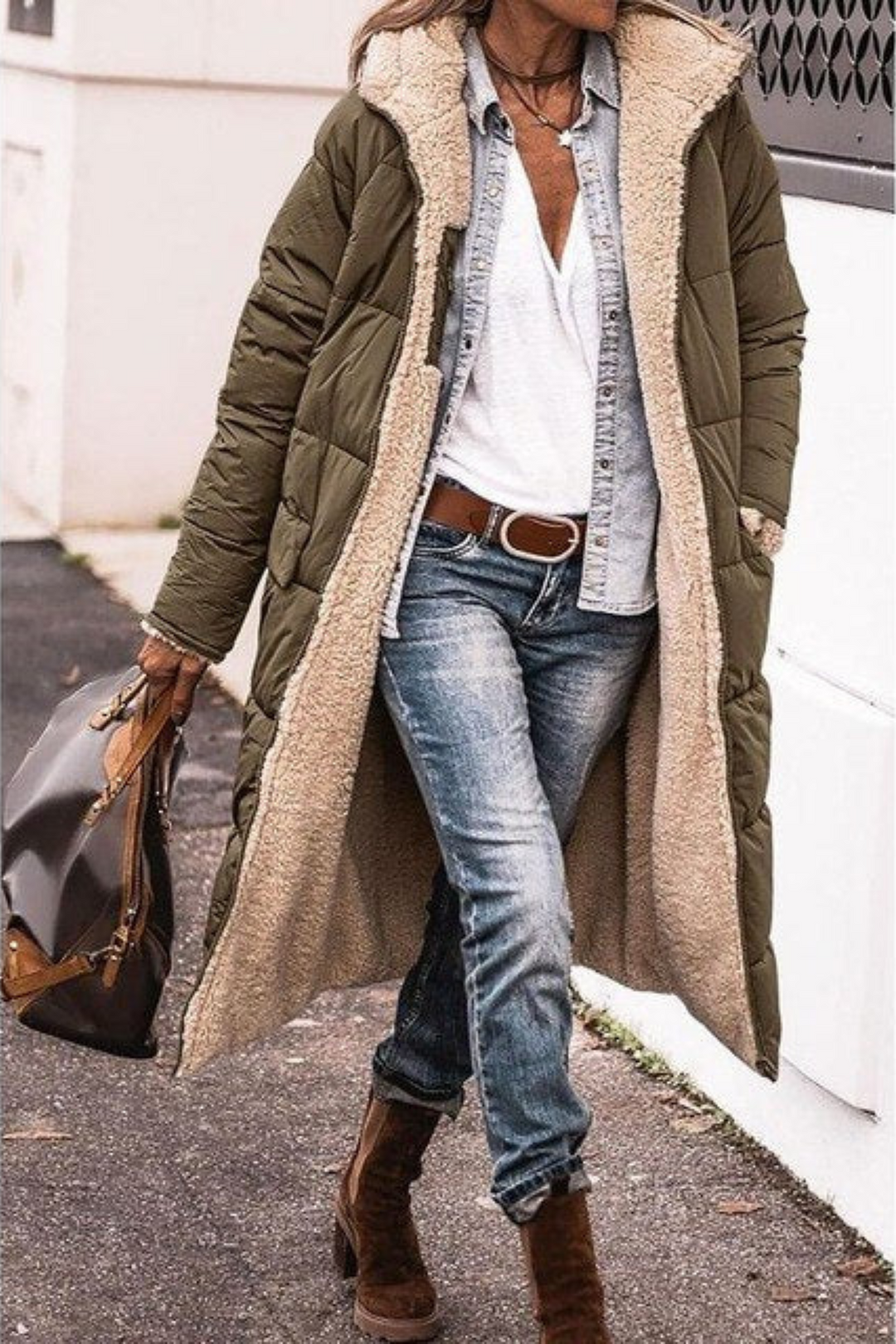 Sasha™ | Manteau Réversible Élégant Premium