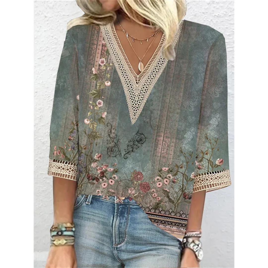 Blandina - Blouse En Chiffon D&