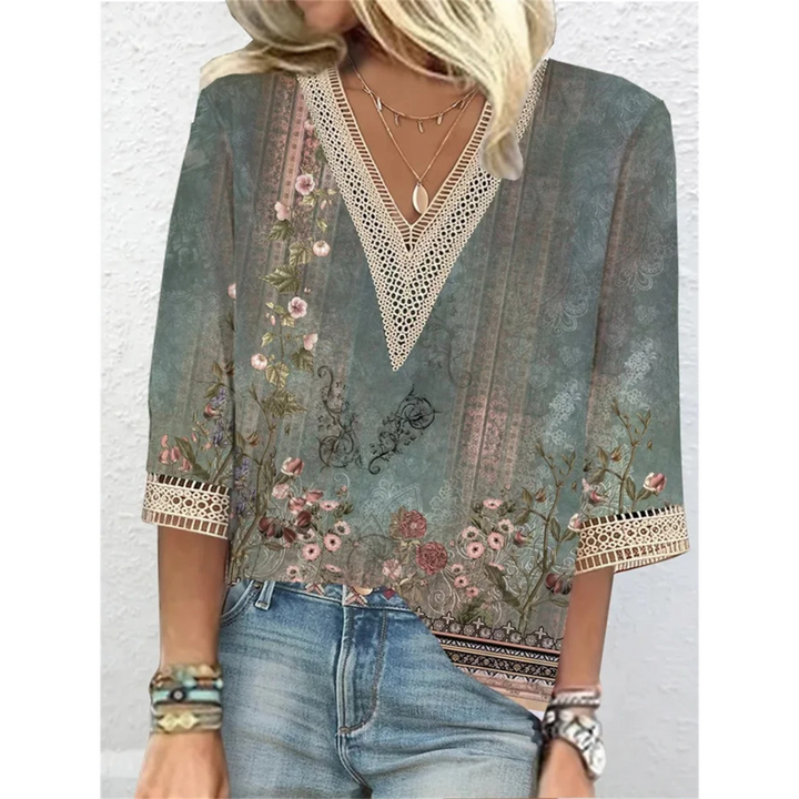 Blandina - Blouse En Chiffon D&