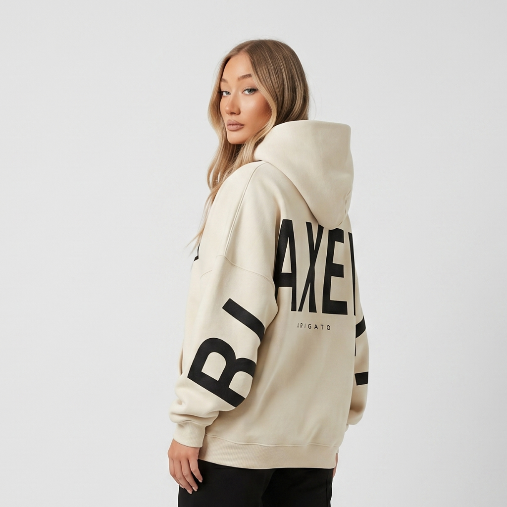 Coutivo - Sweat à Capuche Femme Coton Mélangé Confort Coupe Oversize