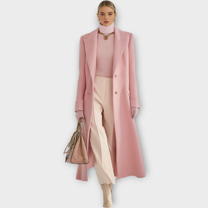 Manteau long en laine Chic de Milan