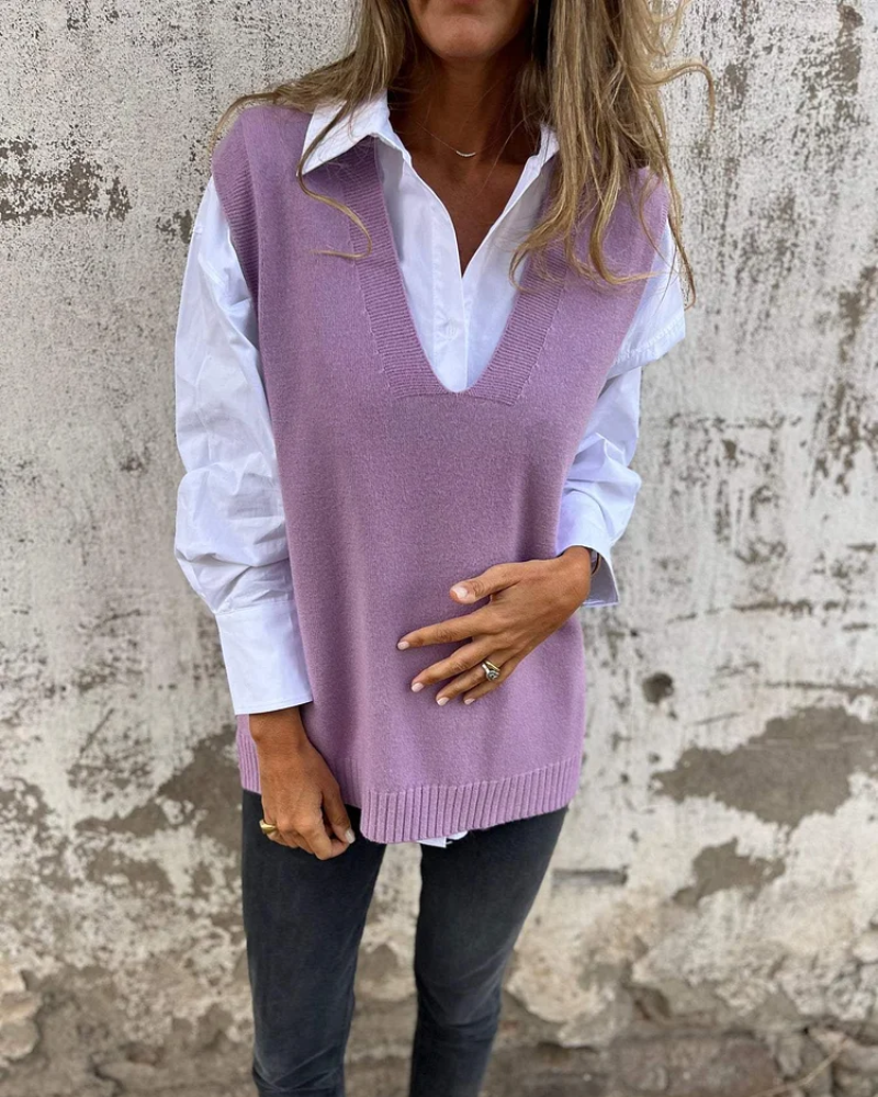NUSA | Gilet en Tricot Premium