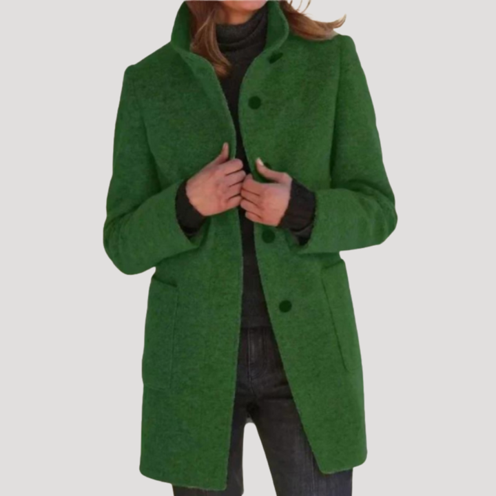 Manteau Long Femme Col Montant – Manteau d&