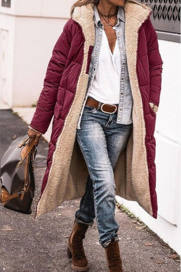Sasha™ | Manteau Réversible Élégant Premium