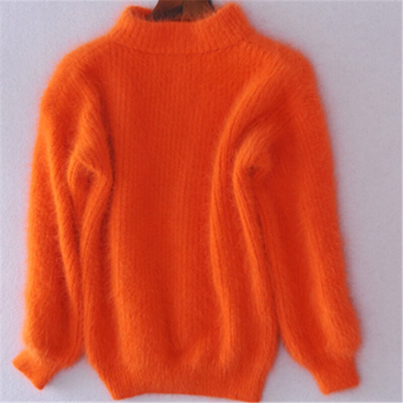 Emilie Pull Femme – Pull en Laine Tricoté Lâche Confortable &amp; Élégant au Style Moderne