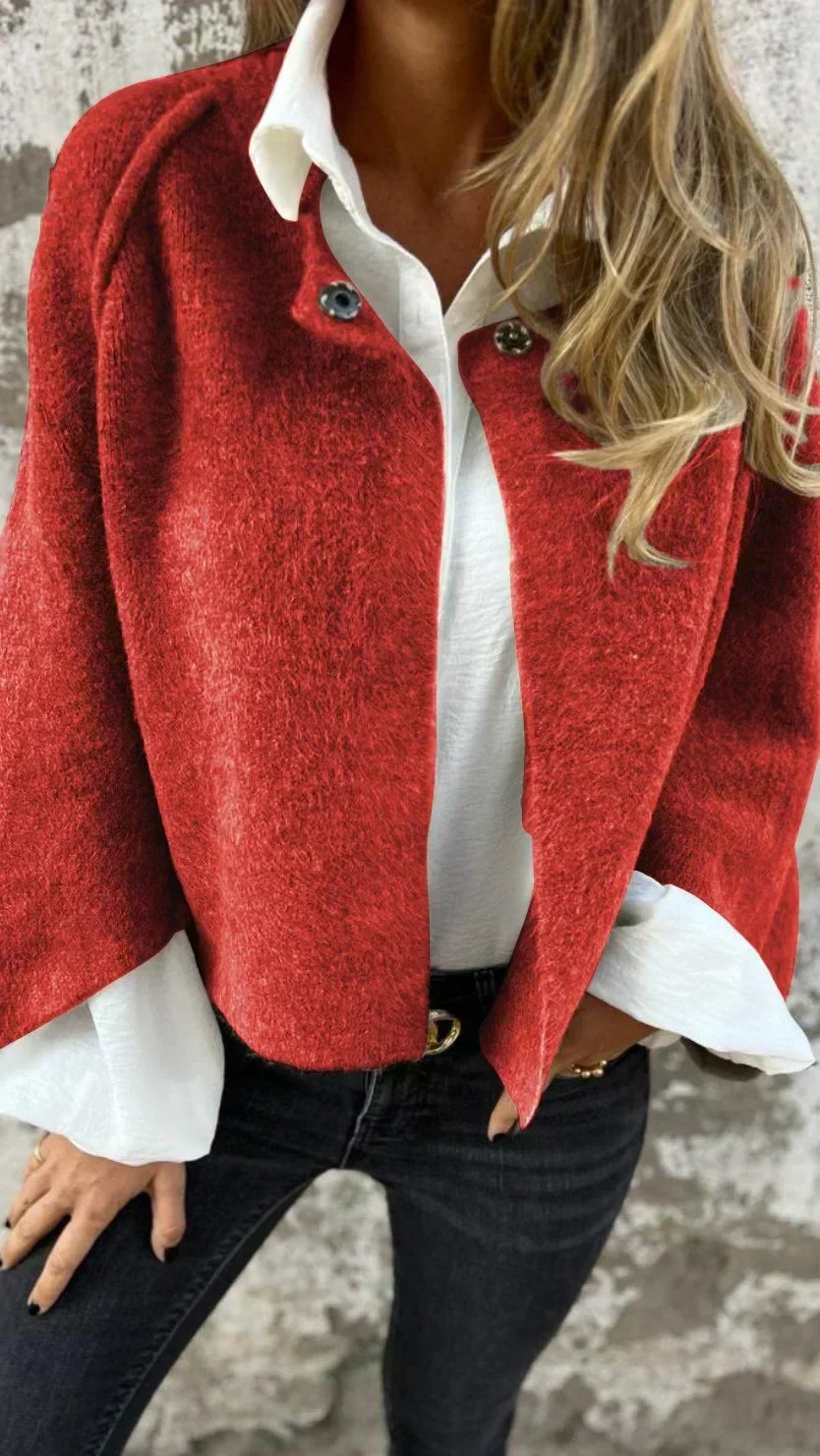Tess™ | Cardigan en Laine Moderne Premium