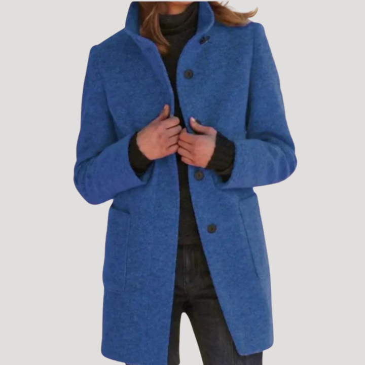 Manteau Long Femme Col Montant – Manteau d&