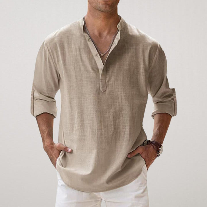Antoine - Chemise en Lin Décontractée Homme