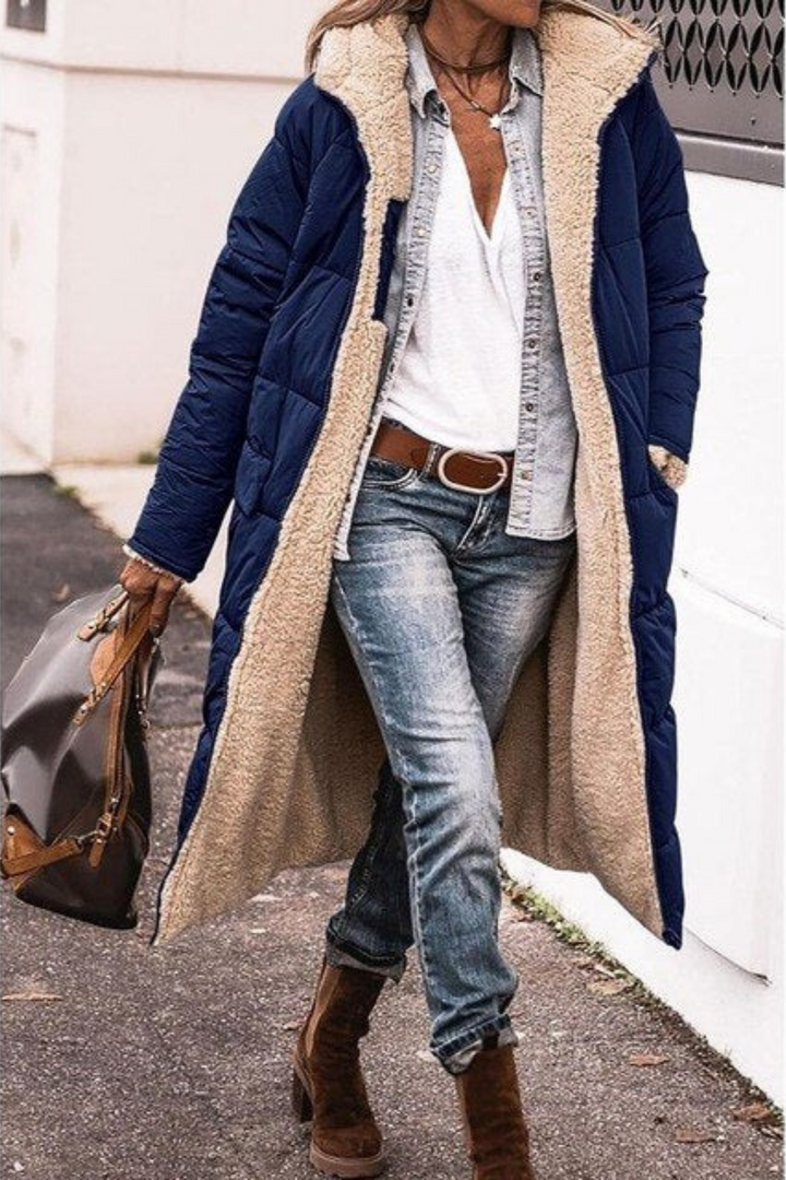 Sasha™ | Manteau Réversible Élégant Premium
