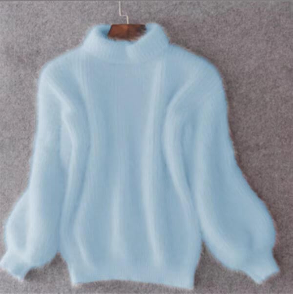 Emilie Pull Femme – Pull en Laine Tricoté Lâche Confortable &amp; Élégant au Style Moderne