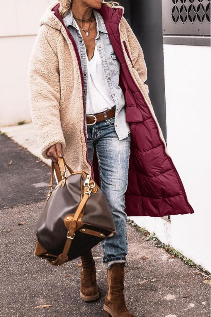Sasha™ | Manteau Réversible Élégant Premium