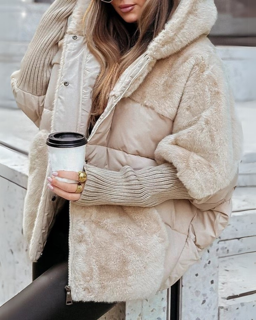 RAINA - Veste Thermique avec Capuche