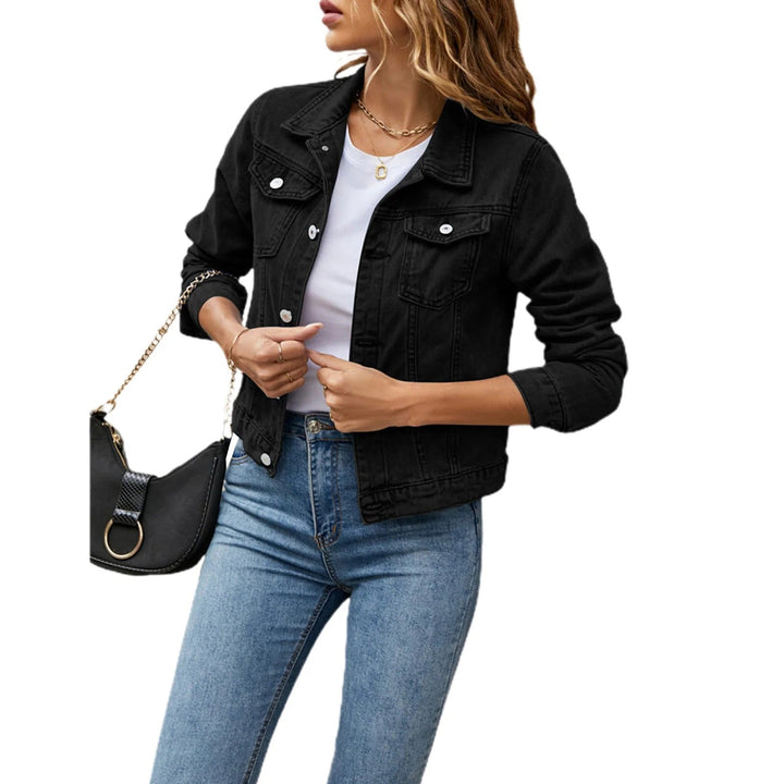 Charlotte | Veste en Jean avec Boutons