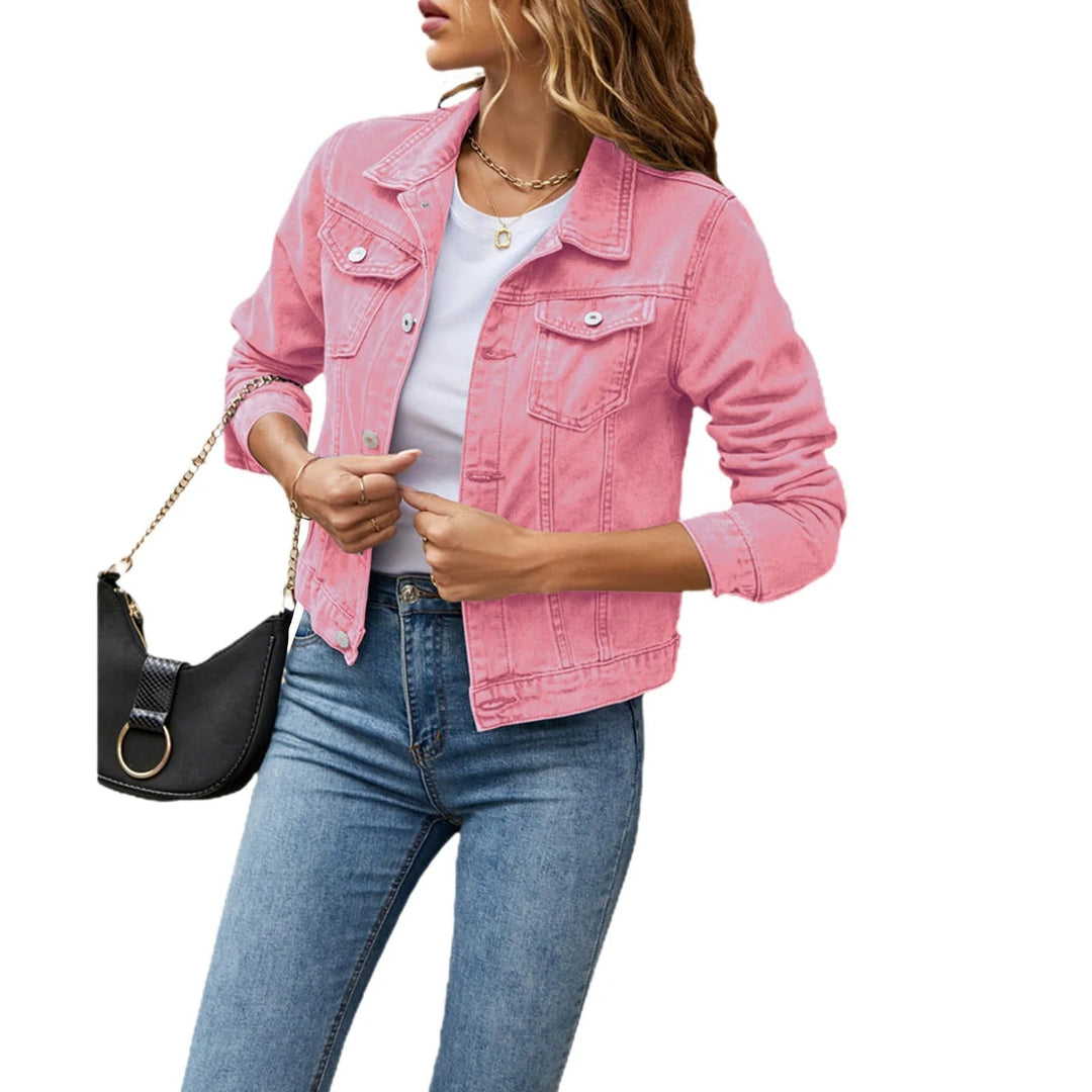 Charlotte | Veste en Jean avec Boutons
