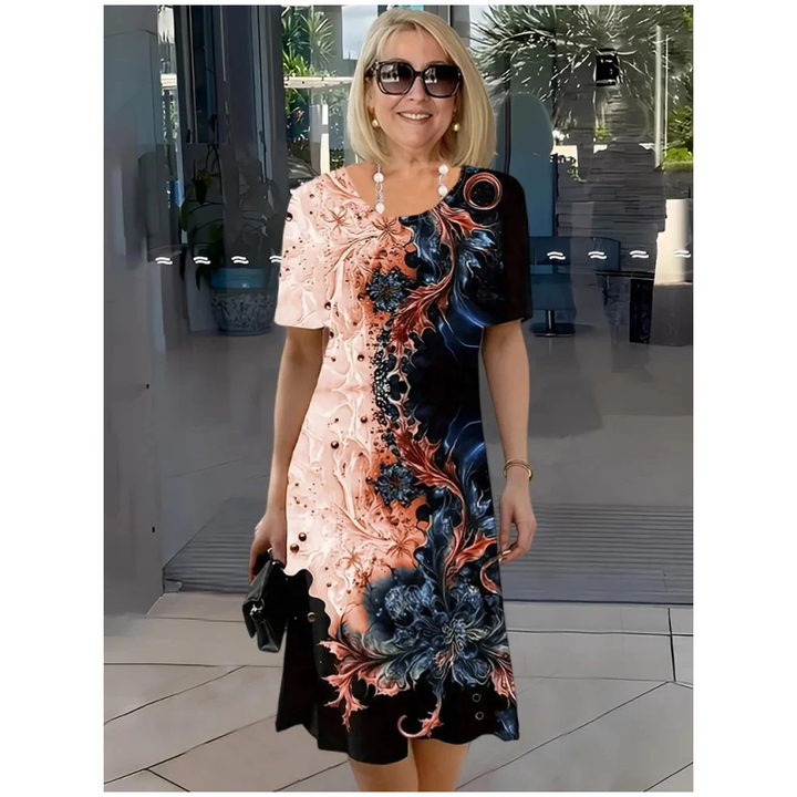 Annie - Robe Midi Fleurie Femme