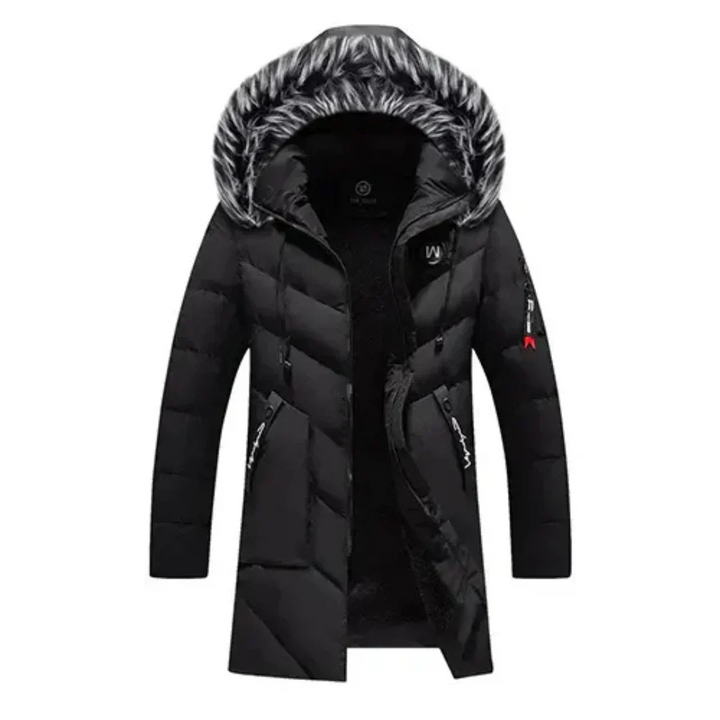 Parka Homme Hiver Matelassée Coupe-Vent – Manteau Chaud à Capuche Grand Froid