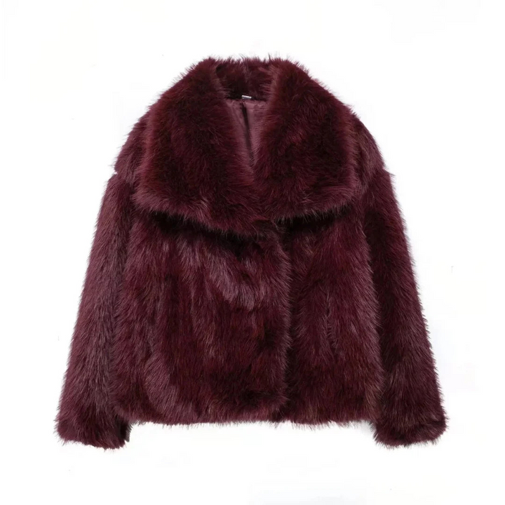 Bruna™ | Manteau en Faux Cuir