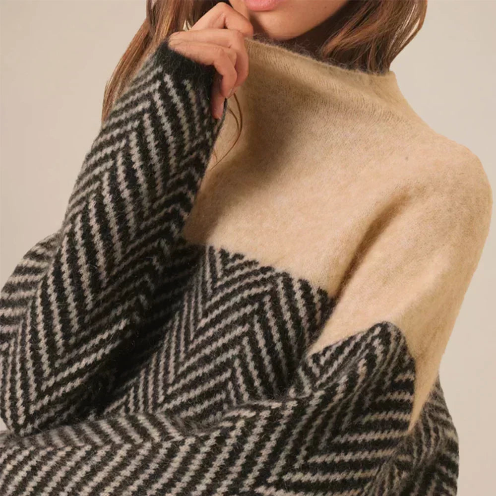 Louise | Pull Col Montant