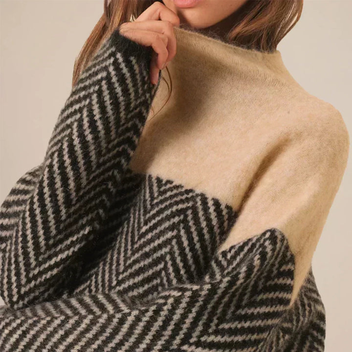 Louise | Pull Col Montant